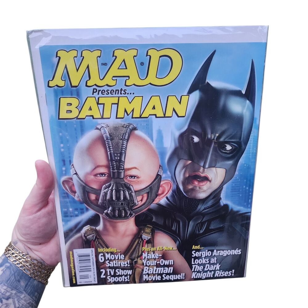 MAD Magazine Presents Batman Special September 2012 DC Comics Parody